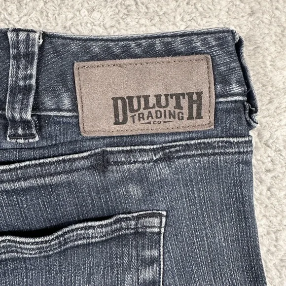Duluth Trading Jeans Womens 18x31 Curvesetter Waistband Utility Work Double Knee - Picture 11 of 11